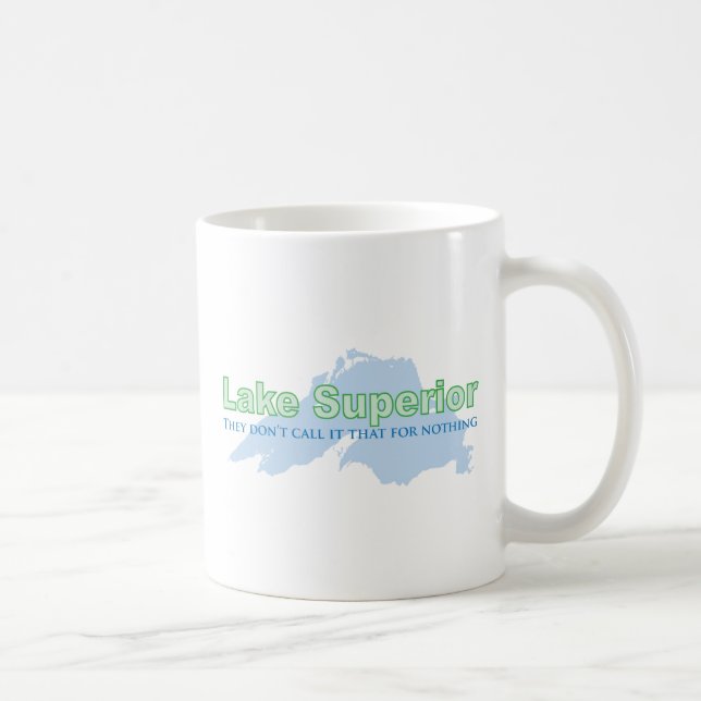 Lake Superior; das nennen sie nicht umsonst Kaffeetasse (Rechts)