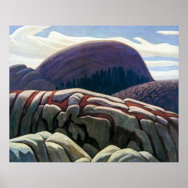 Lake Superior Hill | Lawren Harris | Poster (Vorne)