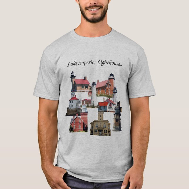 Lake Superior Lighthouse Shirt (Vorderseite)