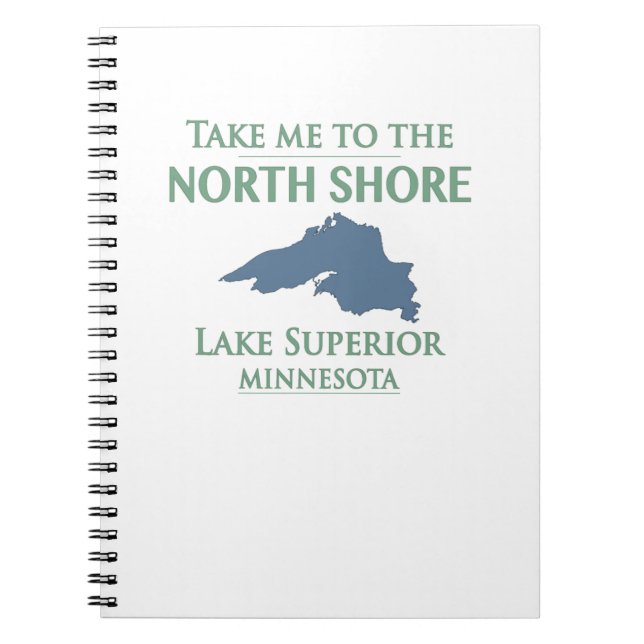 Lake Superior North Shore Notizblock (Vorderseite)