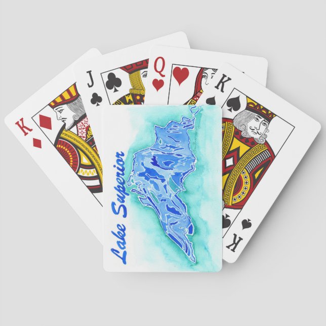 Lake Superior Playing Cards Spielkarten (Rückseite)