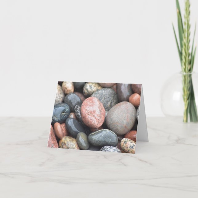 Lake Superior Rock Dankeskarte (Vorderseite)