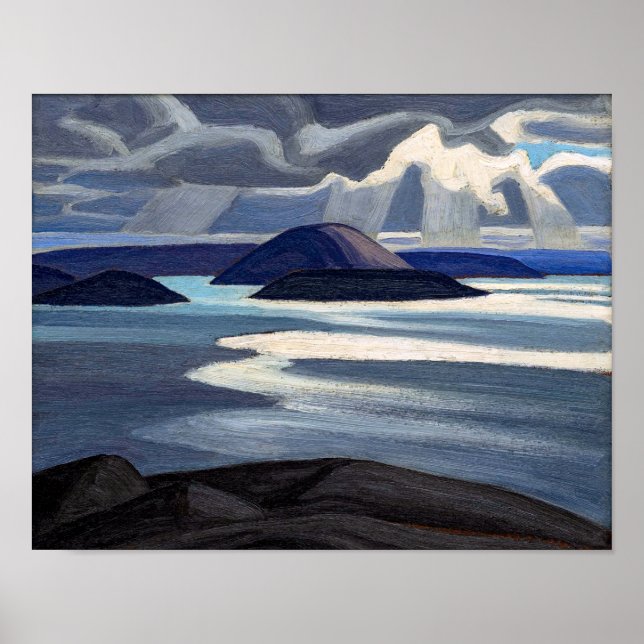 Lake Superior Sketch | Lawren Harris | Poster (Vorne)