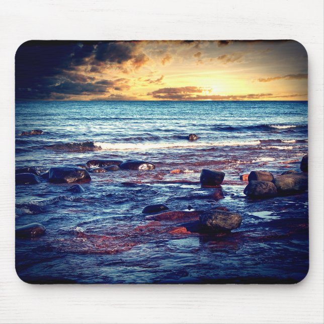 Lake Superior Sunset Mousepad (Vorne)