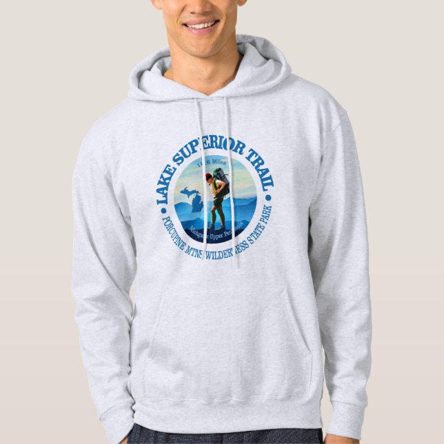 Lake Superior Trail (Hiker C) Hoodie (Vorderseite)