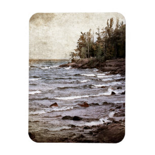 Lake Superior Waves Magnet
