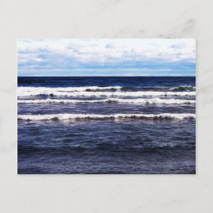 Lake Superior White Caps Postkarte