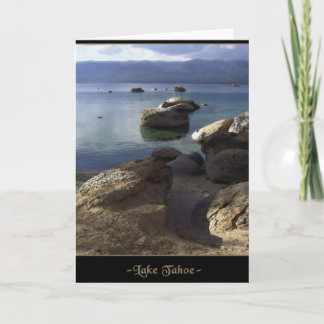 Lake Tahoe Blank Note oder Grußkarte Karte