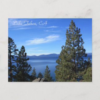 Lake Tahoe, CA Postcard Postkarte