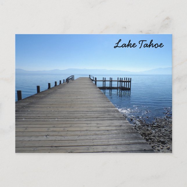 Lake Tahoe, CA Postkarte (Vorderseite)