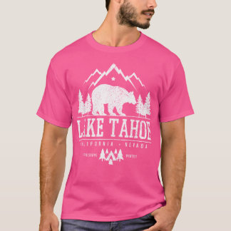 Lake Tahoe California - Bärengebirge - Naturekamp T-Shirt