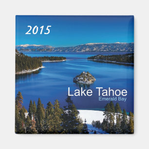 Lake Tahoe California Kühlschrankmagnet Veränderun