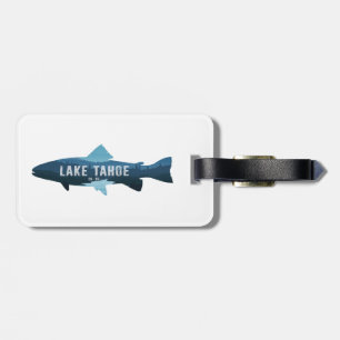 Lake Tahoe California Nevada Fisch Gepäckanhänger
