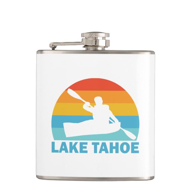 Lake Tahoe California Nevada Kayak Flachmann (Vorderseite)