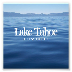 Lake Tahoe CD-Einlegefoto Fotodruck