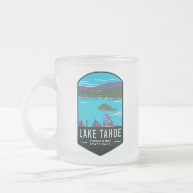 Lake Tahoe Emerald Bay Staat Park Mattglastasse (Links)