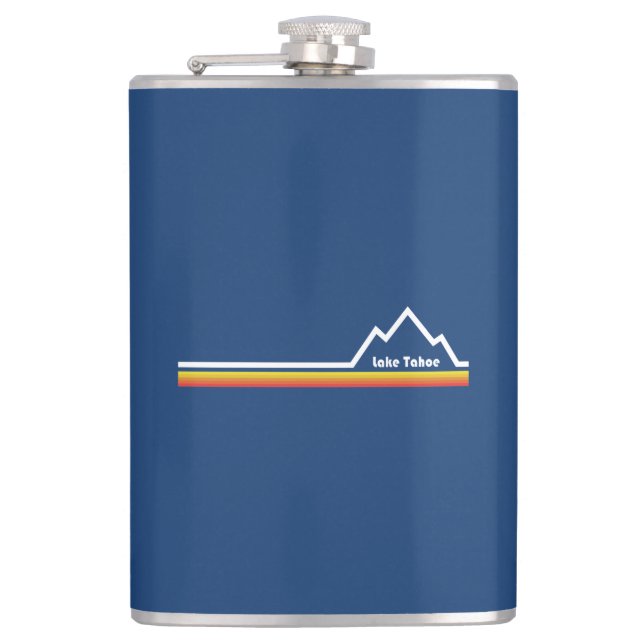 Lake Tahoe Flachmann (Vorderseite)