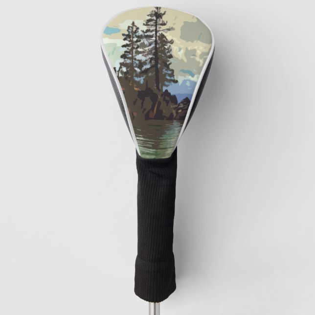 Lake Tahoe Golf Head Cover Golf Headcover (Vorderseite)