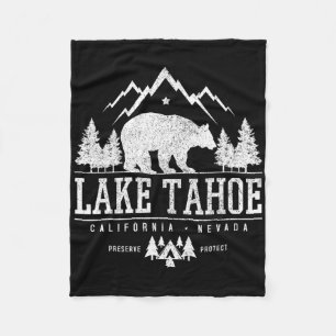 Lake Tahoe Kalifornien - Bear Mountains Naturcamp Fleecedecke