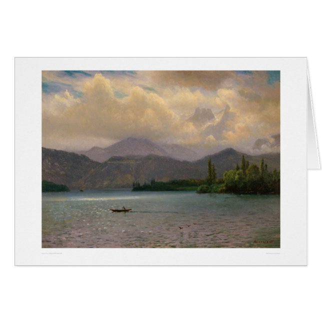 Lake Tahoe, Kalifornien durch Bierstadt (0102a) (Vorderseite (Horizontal))