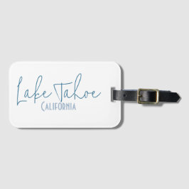 Lake Tahoe, Kalifornien Reiseandenken Gepäckanhänger