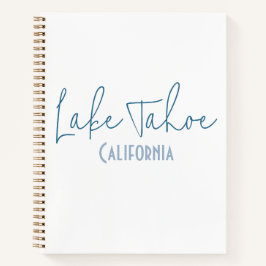 Lake Tahoe, Kalifornien Reiseandenken Notizbuch