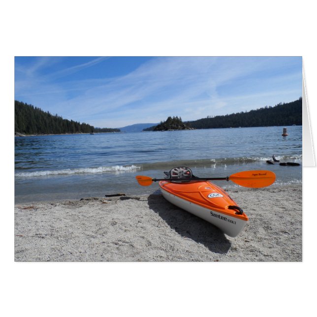 Lake Tahoe Kayak (Vorderseite (Horizontal))