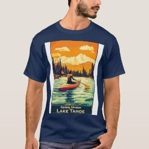 Lake Tahoe Nationalpark Vintage Travel Poster 7 T-Shirt