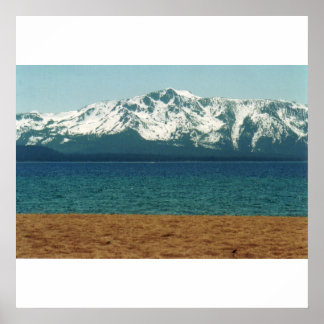 Lake Tahoe Nevada Beach Poster