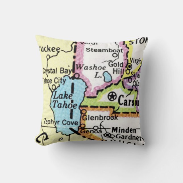Lake Tahoe Pillow Kissen (Vorderseite)