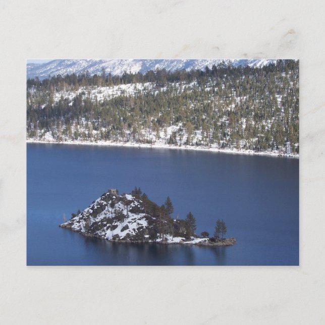Lake Tahoe Post Card Postkarte (Vorderseite)