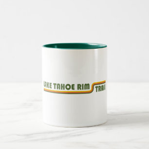 Lake Tahoe Rim Trail Kalifornien Nevada Zweifarbige Tasse