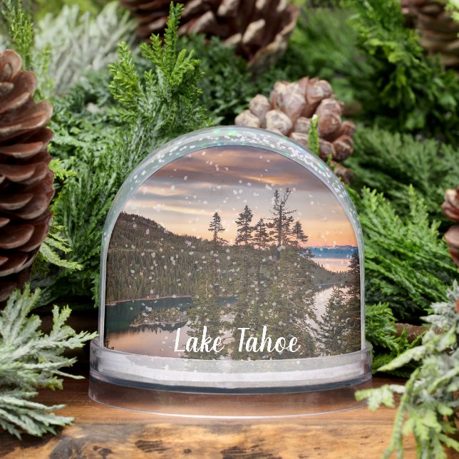 Lake Tahoe Scenic View Schneekugeln (Winter)