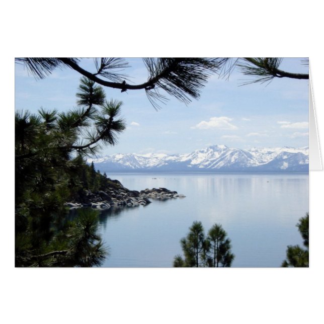Lake Tahoe Shoreline (Vorderseite (Horizontal))