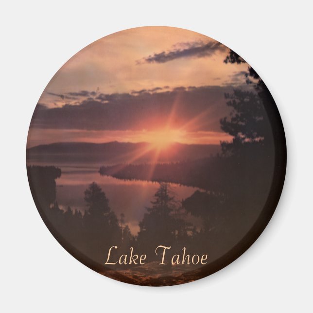 Lake Tahoe Sunrise Magnet (Vorne)