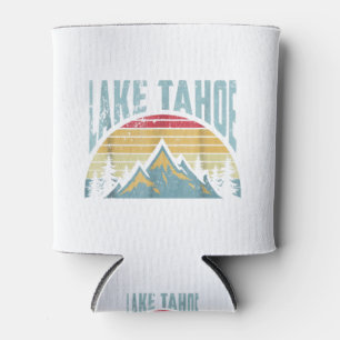 Lake Tahoe T-Shirt - Wandern Skifahren Camping Ber Dosenkühler