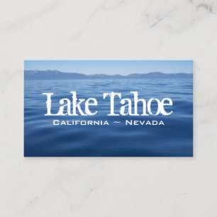 Lake Tahoe Visitenkarte