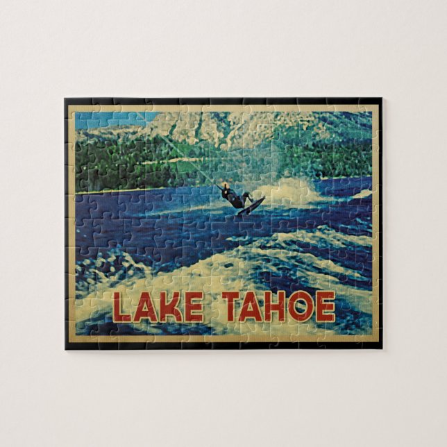Lake Tahoe Water Skier (Horizontal)