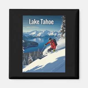 Lake Tahoe Winter Skitour-Abenteuer Magnet