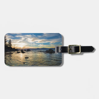 Lake- Tahoesonnenuntergang Gepäckanhänger