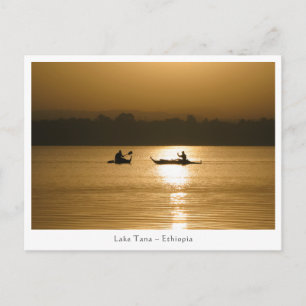 Lake Tana Ethiopia Postkarte