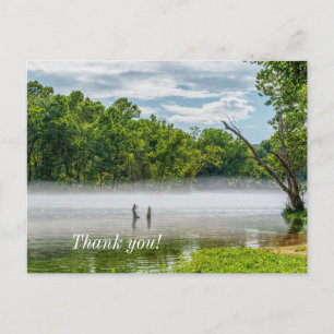 Lake Taneycomo Sommernebel Danke Postkarte