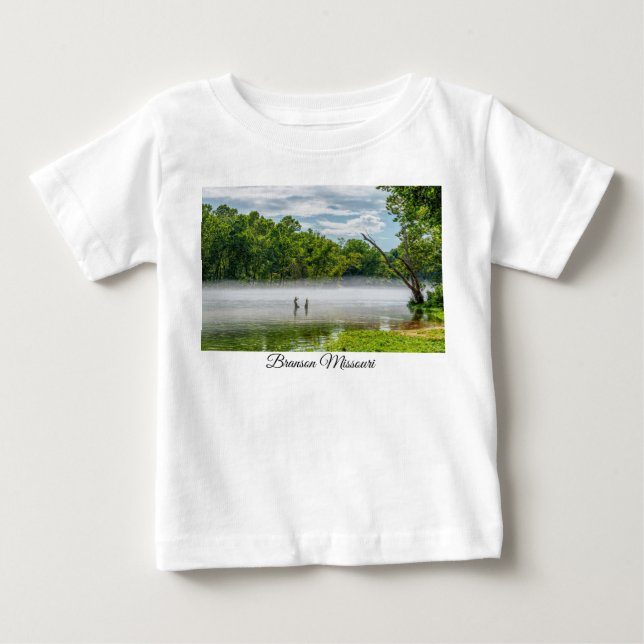 Lake Taneycomo Summer Fog Baby Kleinkind T - Shirt (Vorderseite)