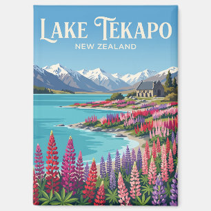 Lake Tekapo Neuseeland Magnet