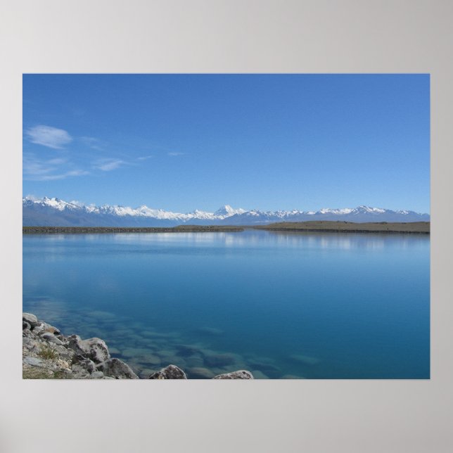 Lake Tekapo, Neuseeland Poster (Vorne)