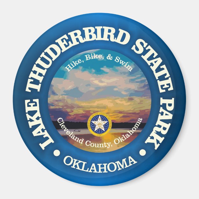 Lake Thunderbird SP Magnet (Vorne)