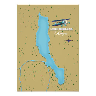 Lake Turkana Kenya Fotodruck