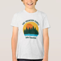 Lake Vacation Sunset Coole Personalisierte Kinder