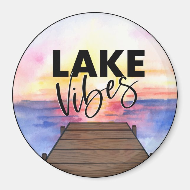 Lake Vibes Magnet (Vorne)