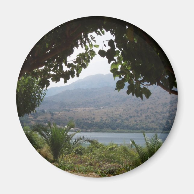 Lake View Greece - Magnet (Vorne)